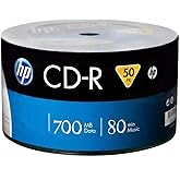 HP CD-R 52X 700MB 80DK 50-PIECE CAKEBOX