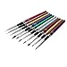 Anself Pro 10-Piece Nail Art Design Brush Set for Polish UV Gel Paint - Nylon Brush Heads, Nail Decoration Kit