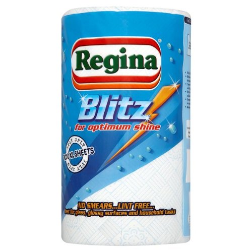 Regina Blitz 3 Ply Towel 100 XL Sheets (Pack of 6)