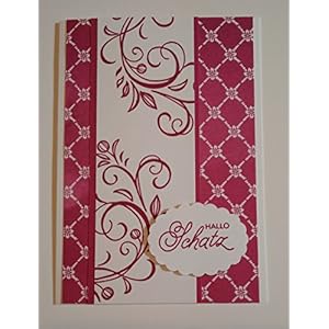 Grußkarte Hallo Schatz (Stampin up)