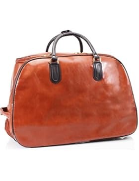 LeahWard® Große Größe Reisetasche Gepäck Reisetasche mit Rad Kabine Hand Taschengage Gym UrlaubWagen Koffer