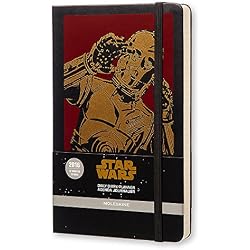 Moleskine Star Wars - Agenda diaria 2016, 12 meses, tamaño grande, color negro