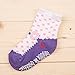 Happy Cherry 3 Pairs Girls Baby Little Flowers Dot Cotton Antislip Socks