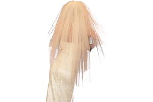 Botong 3 Layers White and Ivory Bridal Veils Wedding Accessories - off-white - One Size