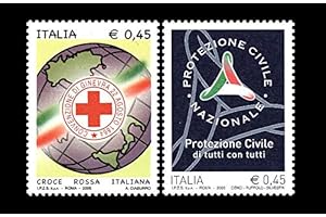 LaVecchiaScatola 2005 Croce Rossa Italiana e Protezione Civile MNH/**