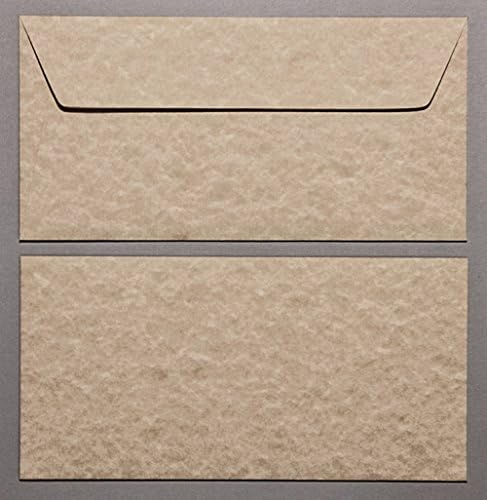 Parchment Envelopes Light Brown DL 110 x 220mm - 90gsm