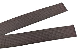 Pandiui23 Ceinture Professionnelle de Taekwondo karaté Judo Double enveloppe Arts Martiaux Rayure Ceinture de Sport