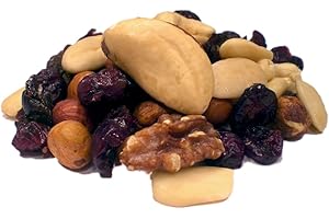 ‎MÜSLI MÜHLE KERNIG KORNIG KNUSPRIG BIO Studentenfutter I mit echter Vanille I Nussmischung I Nüsse Kerne Rosinen ohne Zusätze I 500g