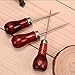 Produktbild Leather Craft Tools - 1pc 10cm Pin Punching Hole Maker Stitching Overstitch Awl Leather Craft Cloth - Leather Stitching Tools Craft Accessory Overstitch Wheel Steel Leather Craft Tool P