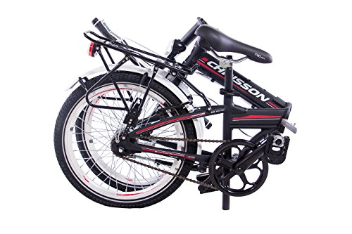 20″ Zoll KLAPPRAD FALTRAD ALU FAHRRAD CHRISSON FOLDRIDER 3.0 mit 7 Gang SHIMANO NEXUS schwarz - 3