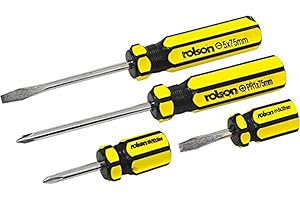 Rolson 28522 4 pc Screwdriver Set
