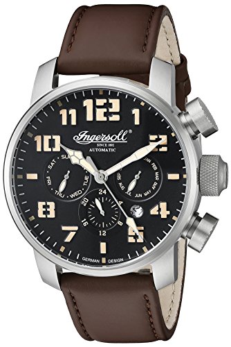 Ingersoll Unisex-Armbanduhr Analog IN1224SBK Ingersoll Unisex-Armbanduhr Analog IN1224SBK