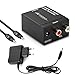 Produktbild AMANKA Analog zu Digital Audio Konverter - Analog auf Digital Wandler - Klinke RCA Stecker zu 2x Ausgang Toslink/SPDIF Koaxial Cinch - Audiowandler