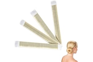 CUHZA 4 Stück Haar Zubehör Styling, Hair Bun Accessories Hair Bun Maker Tool, Magic Haar Dutt Maker Dutt Haar Zubehör für Damen Kinder