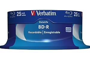 Verbatim Blu-ray BD-R 25 Go 6 x Spindle [Lot de 25]
