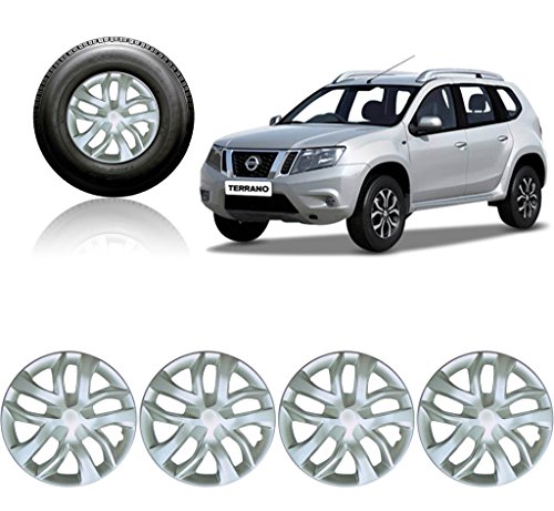 Auto Pearl - Premium Quality Car Full Caps Silver 16inches Wheel Cover For - Nissan Terrano RS.1699 (47.00% Off) - Amazon