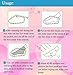 BEST RATED Baby Foot Peel Pedicure Mask by Grace & Stella® - Odor Eliminator & Callus Remover - 100% Satisfaction Guarantee - Do It Yourself At Home Moisturizing Cuticle Soaks Socks (UK Seller) (1 Pair (£9.95/pc), Lavender)