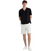 DeFacto%100 Pamuk Regular Fit Bermuda Şort E1231AX25SM