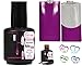 Produktbild 'Profi Permanent-Nagellack "Malta violett Nail Art