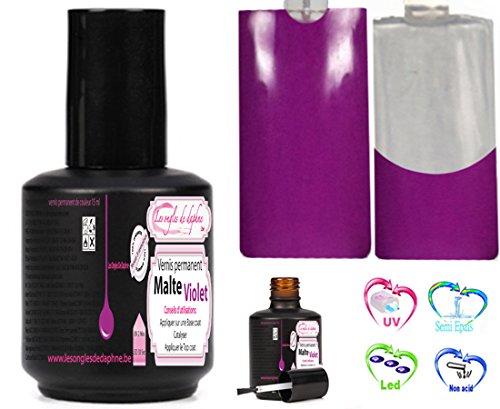 Preisvergleich Produktbild 'Profi Permanent-Nagellack "Malta violett Nail Art