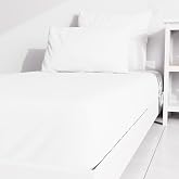 Atmosph&egrave;re, Plain Fitted Sheet 80 x 190 cm ZZZ White
