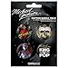 Produktbild Michael Jackson Button Set THRILLER - 4er Set