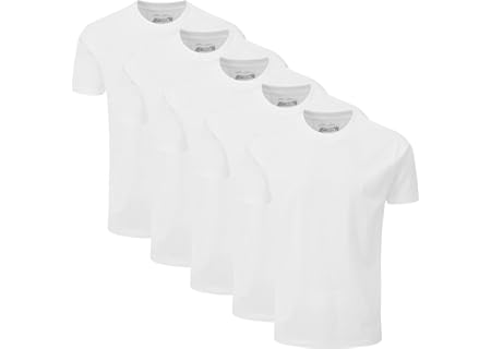 Charles Wilson Rund Krage T-shirt Paket Med 5 - Amazon Deal & Rabatt