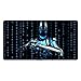Produktbild Large Cyborg Robot Gaming Mouse Pad Custom Design Mouse Mat Extended XXL Size (29.5"X15.7"X0.12") For Desk,Laptop,Keyboard & More