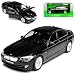 Produktbild alles-meine GmbH BMW 5er F10 535i Limousine Schwarz 2010-2017 1/24 Welly Modell Auto mit individiuellem Wunschkennzeichen