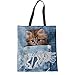 Produktbild HUGS IDEA Y-CA491Z22, Damen Tote-Tasche, Cat7 (Grün) - Y-CC2294Z22