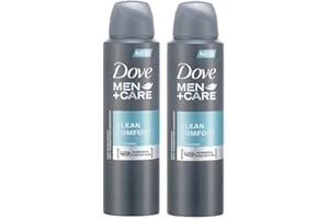Dove Men+ Care - Desodorante antitranspirante en spray Clean Comfort 150 ml, paquete de 2