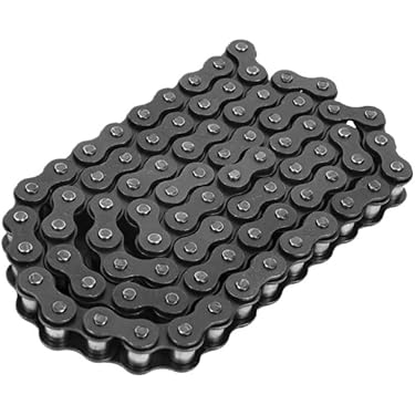 Chaîne à Rouleaux Industrielle 06B-1 Pas 9.525 Mm - Longueur 1.5 Mètres - Acier Au Carbone