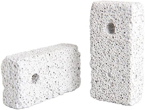 10 Pack Small Animal Lava Bites Chew Treats Teeth Grinding Block for Hamster Chinchilla (6*3*1.5 cm)