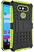 Produktbild Schutzhülle Für LG G5/H850 Hülle Schwarz+Grün,Rüstung Serie Hohe Qualität Schutzhülle Muster Anti-Scratch und Anti-Schock stoßfest Stoßdämpfend Schutz Handy Hülle Case Back Cover Tasche mit Ständer