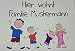 Produktbild HC-Lasergravur Hausschilder mit Namen/Hausnummer 30 x 20 cm mit Farbdruck/andere Motive möglich/wetterfestes Schilder-Material/Türschild Familie mit Namen als Geschenk zum Einzug