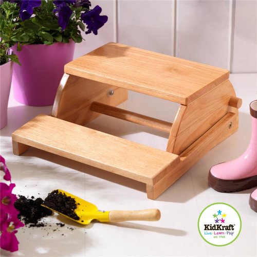 Kidkraft Large Flip Stool - Natural