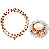 Astrodidi Rudraksha Mala / Panch Mukhi Rudraksh Mala In Gold Plated Copper Cap