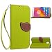 Produktbild Handy Tasche Lenovo P2, LifeePro[Kartensteckplätze]Mit PU Leder Ultra Dünne Klapp-Handy Tasche Magnet Handytasche Bookstyle Flip Case für Lenovo P2Grün)