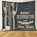 Produktbild HiExotic Wandteppiche Art Tapestry Tablecloth Bedspread Polar Bear in The Forest Tapestries Exotic Fantasy Eco-Friendly d¨¦COR Christmas Wall Hanging Throw Tablecloth 60X90 Inches