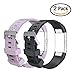 Produktbild Gurt für Fitbit Laden 2, Ersatz für Fitbit Laden 2, bunt, weiches Silikon Gurt für Fitbit Laden 2 (freie Größe 150 mm-220 mm, ohne Tracker)