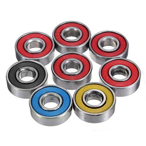 Bescita 3PCS 608 Repalcement Part Hybrid Ball Bearings For Tri-Spinner Hand Spinner EDC Fidget Toy