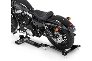 Peana Aparcamiento Moto Compatible para Moto Custom ConStands M2 Negro CB63278