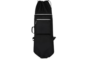 QIUPFGUT Sac de transport étanche pour skateboard et longboard avec fonction sac à dos