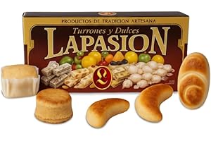 LAPASION - Surtido Mazapanes Sin Azúcar Calidad Suprema 2 Kg