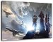 Produktbild destiny Format 80x60 cm Bild auf Leinwand, XXL riesige Bilder fertig gerahmt mit Keilrahmen, Kunstdruck auf Wandbild mit Rahmen