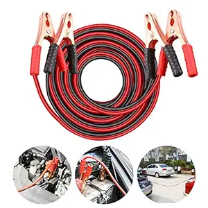 REHTRAD About 6.5 feet of Jumper Cable, Car Battery Jumper Cable, Heavy-Duty Battery