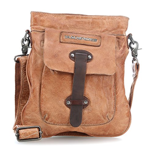 Preisvergleich Produktbild Taschendieb Wien Schultertasche braun