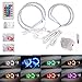 Produktbild THG Angel Eyes Set LED Standlicht Ringe Scheinwerfer für E46, RGB multi-color Halo Ring mit Fernbedienung