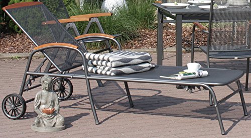 Preisvergleich Produktbild Rollliege ''Cara'' grau FSC