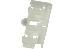 Restagraf - Fixations Agrafe de Moulure Extérieure pour Pavillon - Compatible avec RENAULT CLIO - Réf. 1253 - Sachet de 15, Blanc